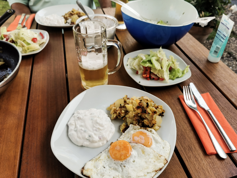 Typical German Meal. Simply Delicious! 