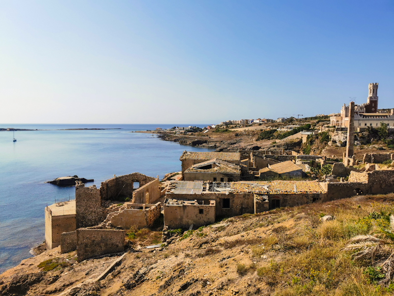 Approaching Capo Passero 