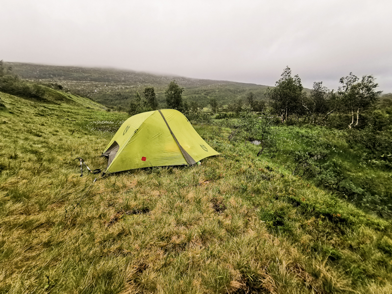 Dry and sheltered 