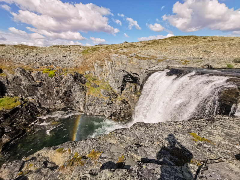 Another waterfall. With rainbow this time