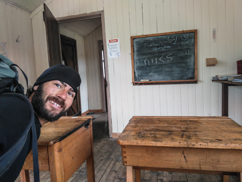 Back to school at Schoolhouse Bothy