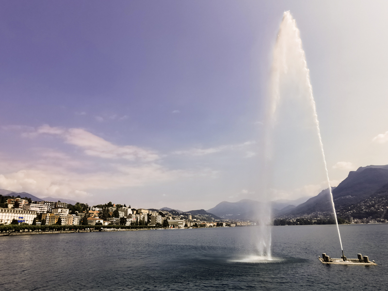 Leaving Lugano behind