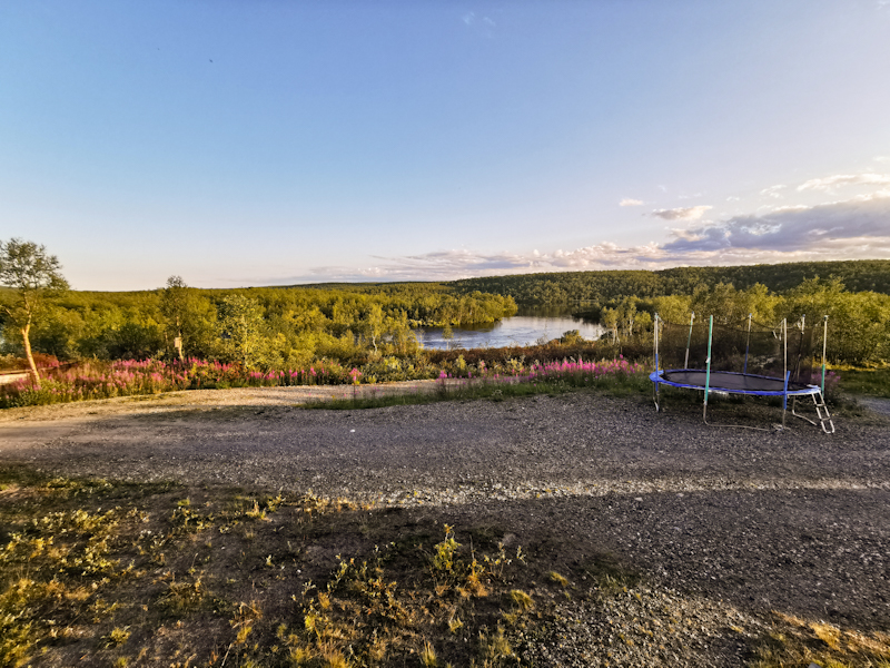 View from the veranda 