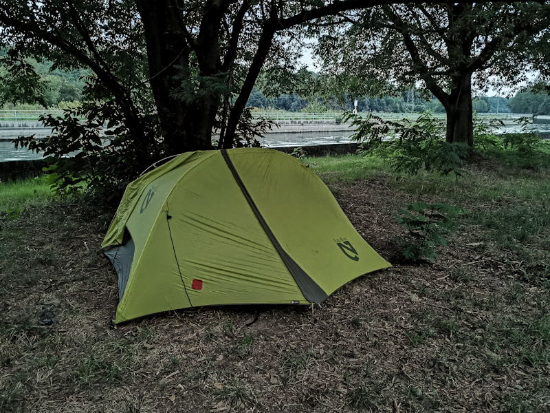 ... to my camp spot