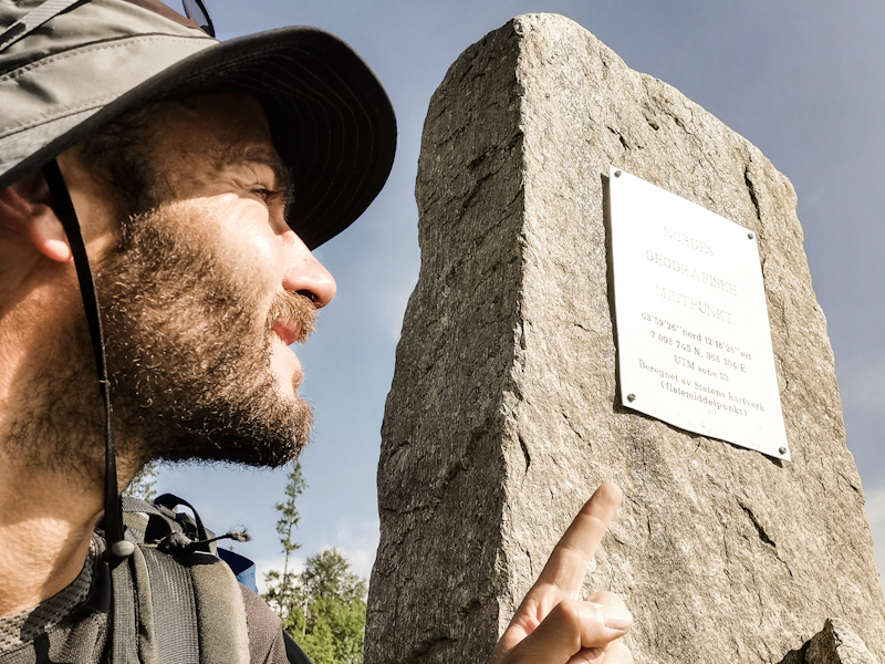 Geographical center of Norway