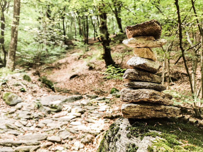 A cairn leading the way