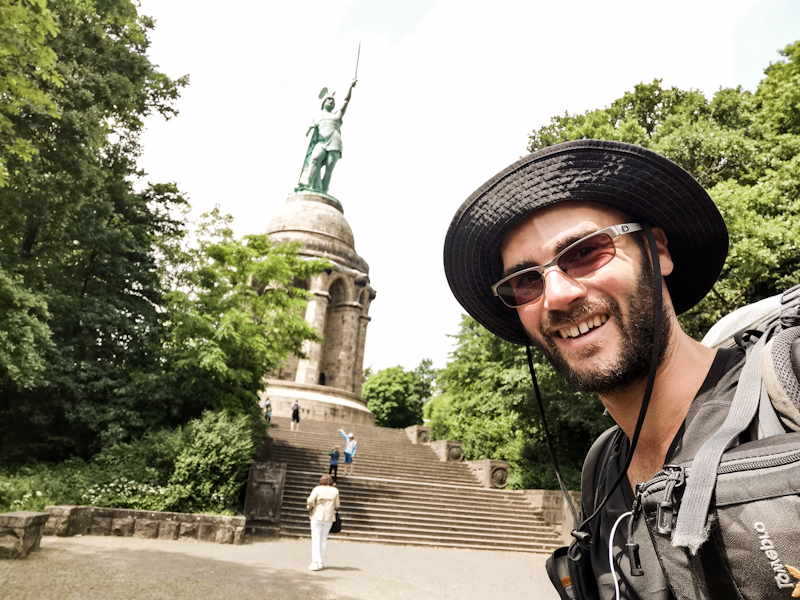 Sightseeing at Hermannsdenkmal 