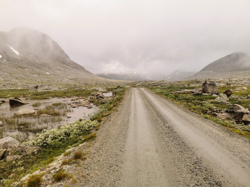 A bit of road walk for a change 