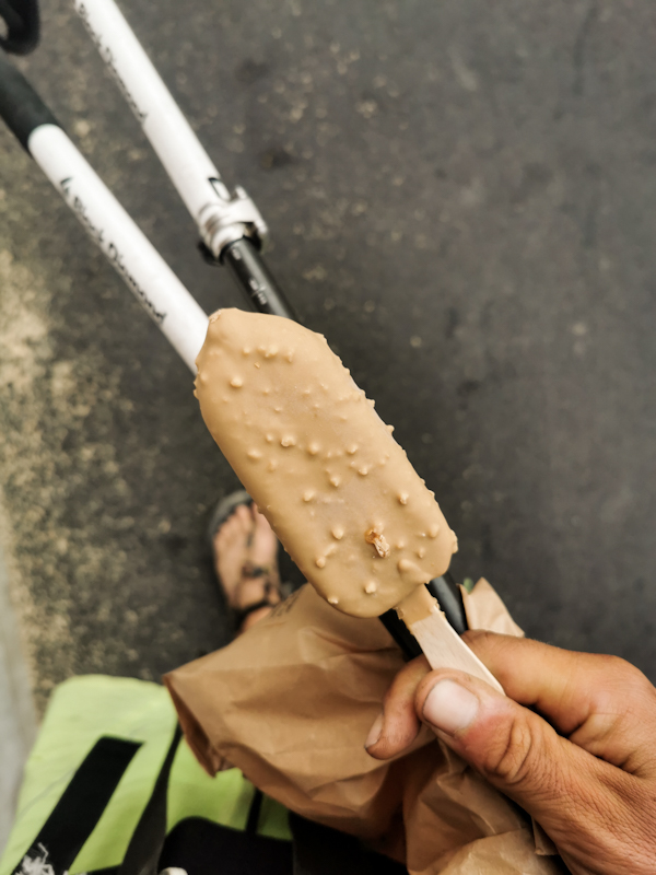 Last trail ice cream!