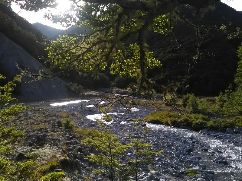 Harper River before West Harper Hut