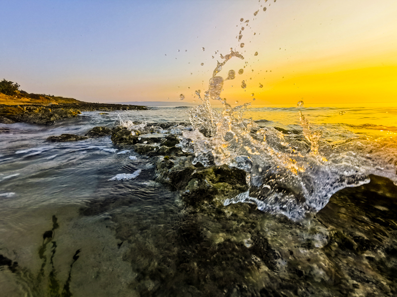 Following the sea