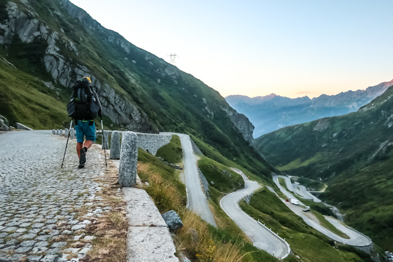 Following the Via Tremola