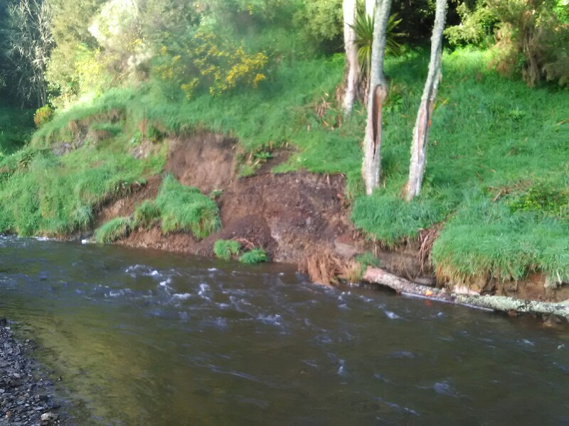 Poor condition of the track