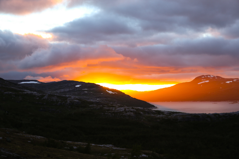Stunning sunset
