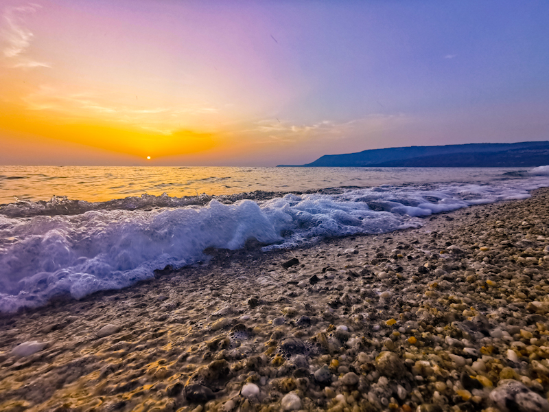 Sunset over Stromboli