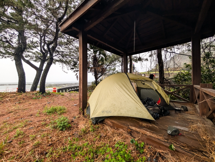 A quiet afternoon in my tent