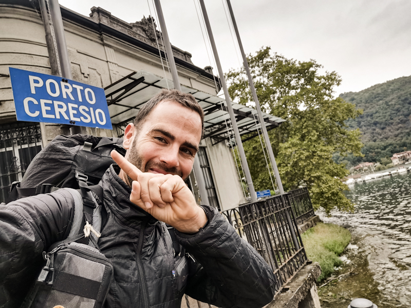 Fast forward - Porto Ceresio trail head