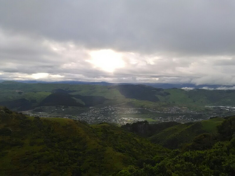 The view from Colonial Knob...