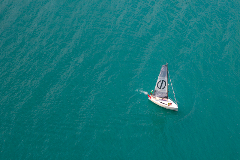 It's windy. Perfect condition to go sailing. 