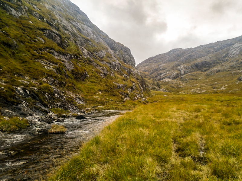 Many river crossing on the way up