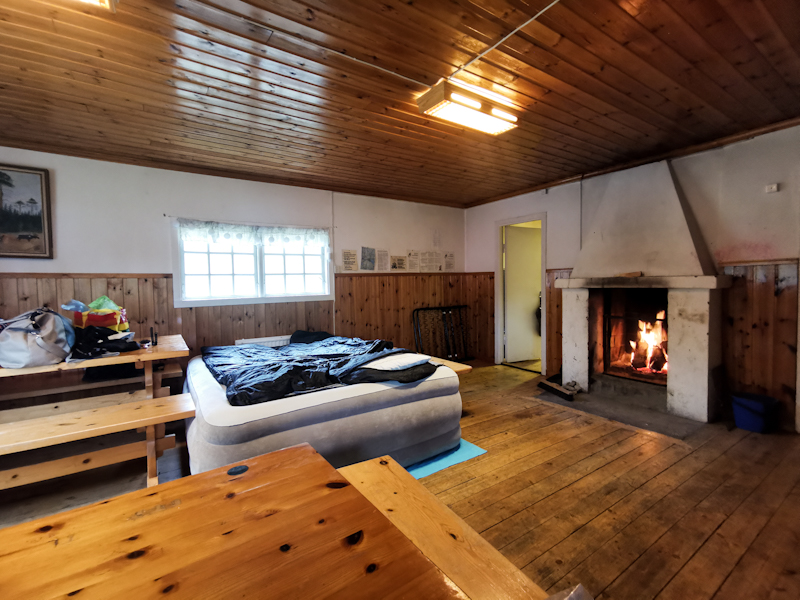 Cozy inside
