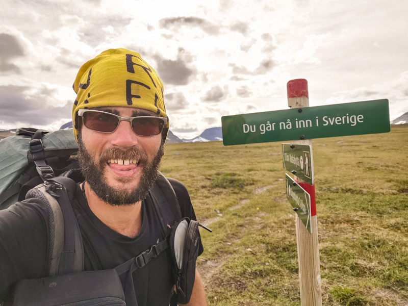 Entering Sweden...
