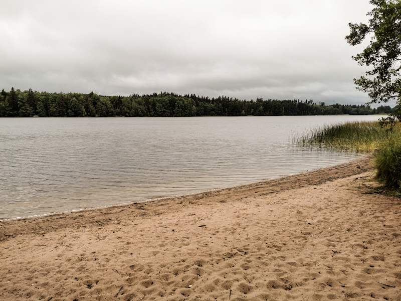 Sandy Beach near Mullsjö