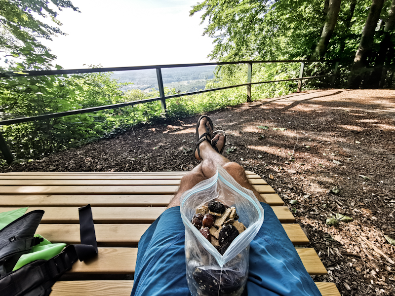 Break at "Schöne Aussicht"