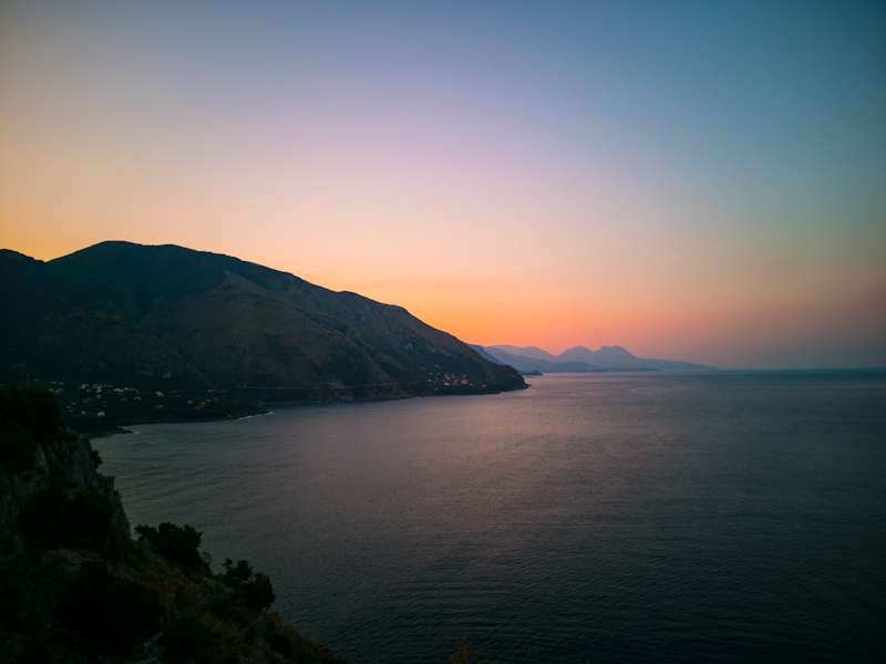 The view towards Matarea 