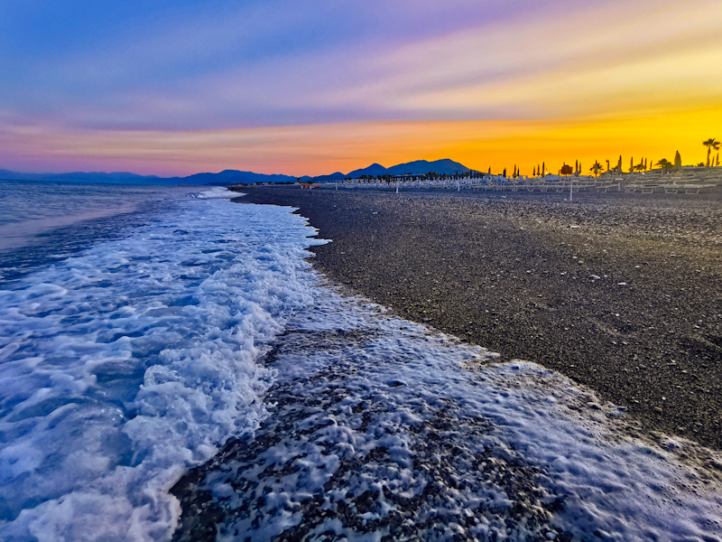 Morning at the beach