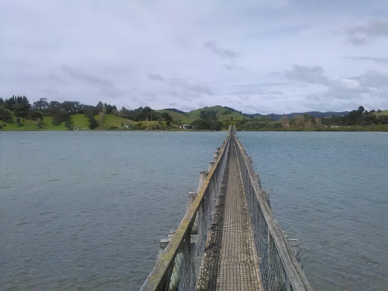 Longest footbridge on southern hemisphere