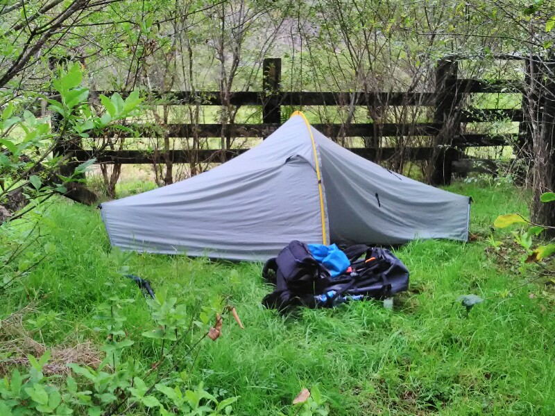 My first stealth camp on TA