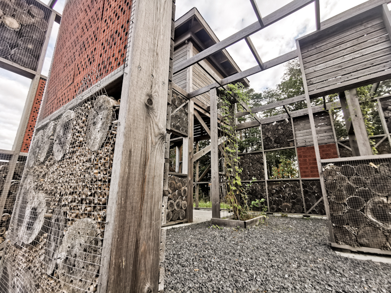 Huge insect hotel