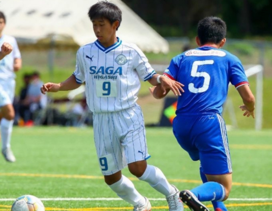 第10期生　青木　稜選手　佐賀東高校サッカー部　1年