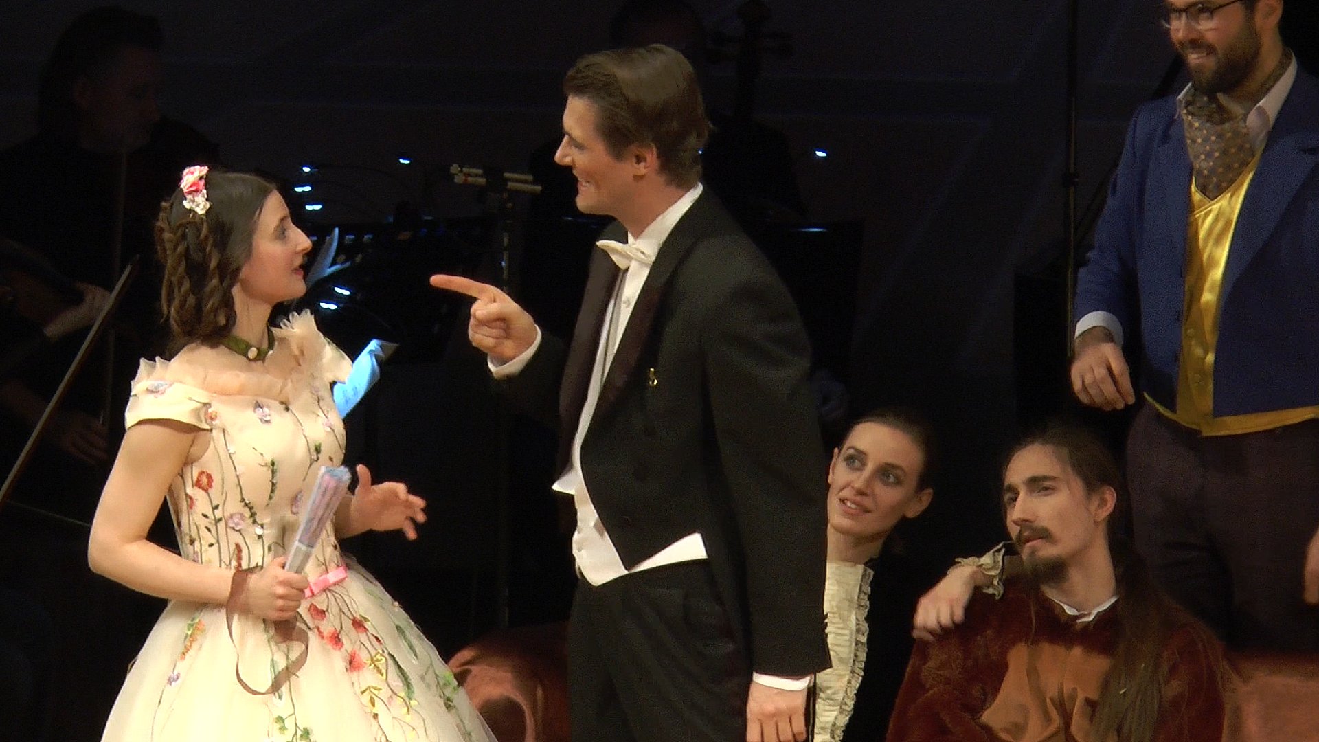 "Die Fledermaus" Ensemble Oper@Tee (c) Heinz Lasek 2019