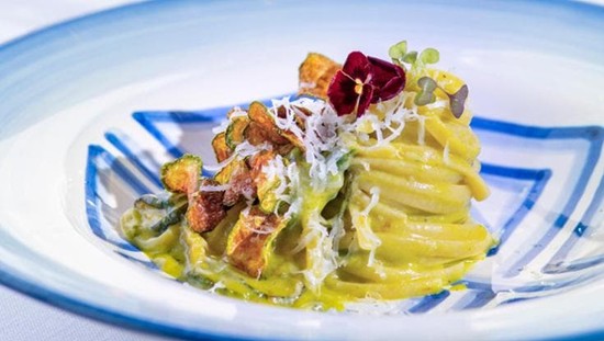 The famous Crescenzo Scotti's Spaghetti alla Nerano