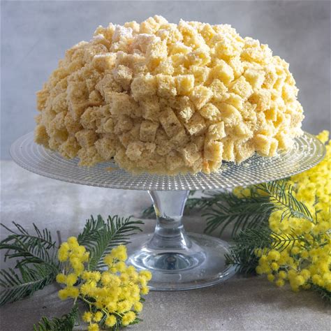 The Mimosa Cake from Rome - not just for International Womens' Day!