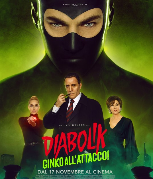Diabolik 2 - New Italian Action Film starring Giacomo Gianniotti and  Monica Bellucci