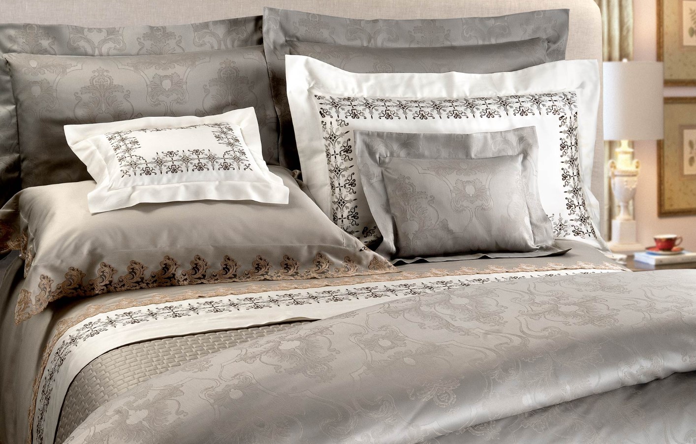 Heavenly sleep with luxury Italian Bedding ! amalfistyle