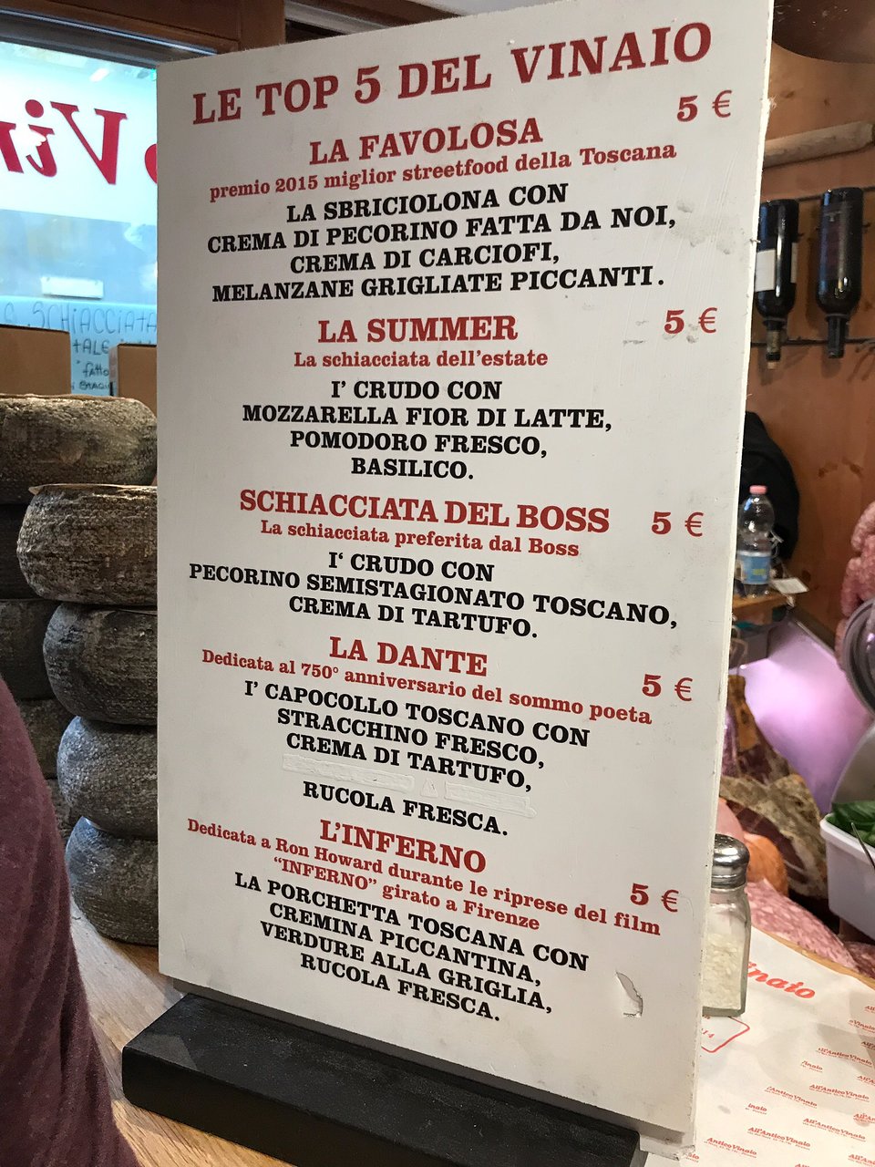 The most famous Sandwich Shop in Florence Antico Vinaio conquering the