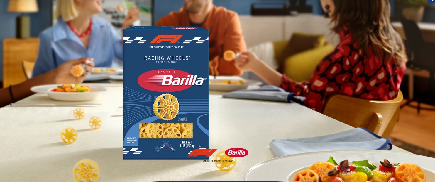 Pit Stop in the Pasta Aisle - New Barilla Pasta shape!