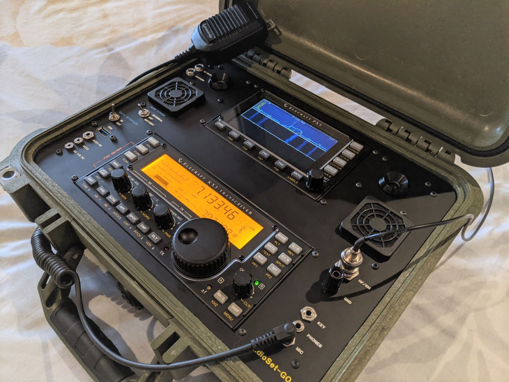 Make a Go Box for your radio from a kit Amateur radio tips and howto