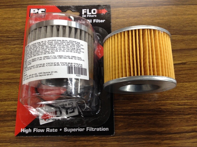 PC Racing FLO ステンメッシュカートリッジオイルフィルター PCS2 楽天