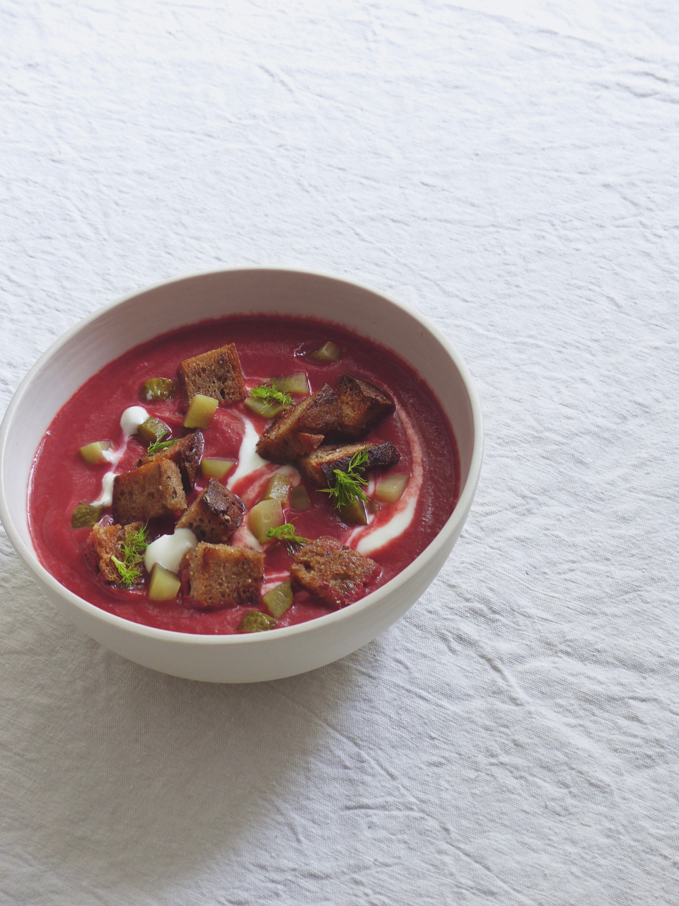 Rote Beete Suppe - Hannes Flade