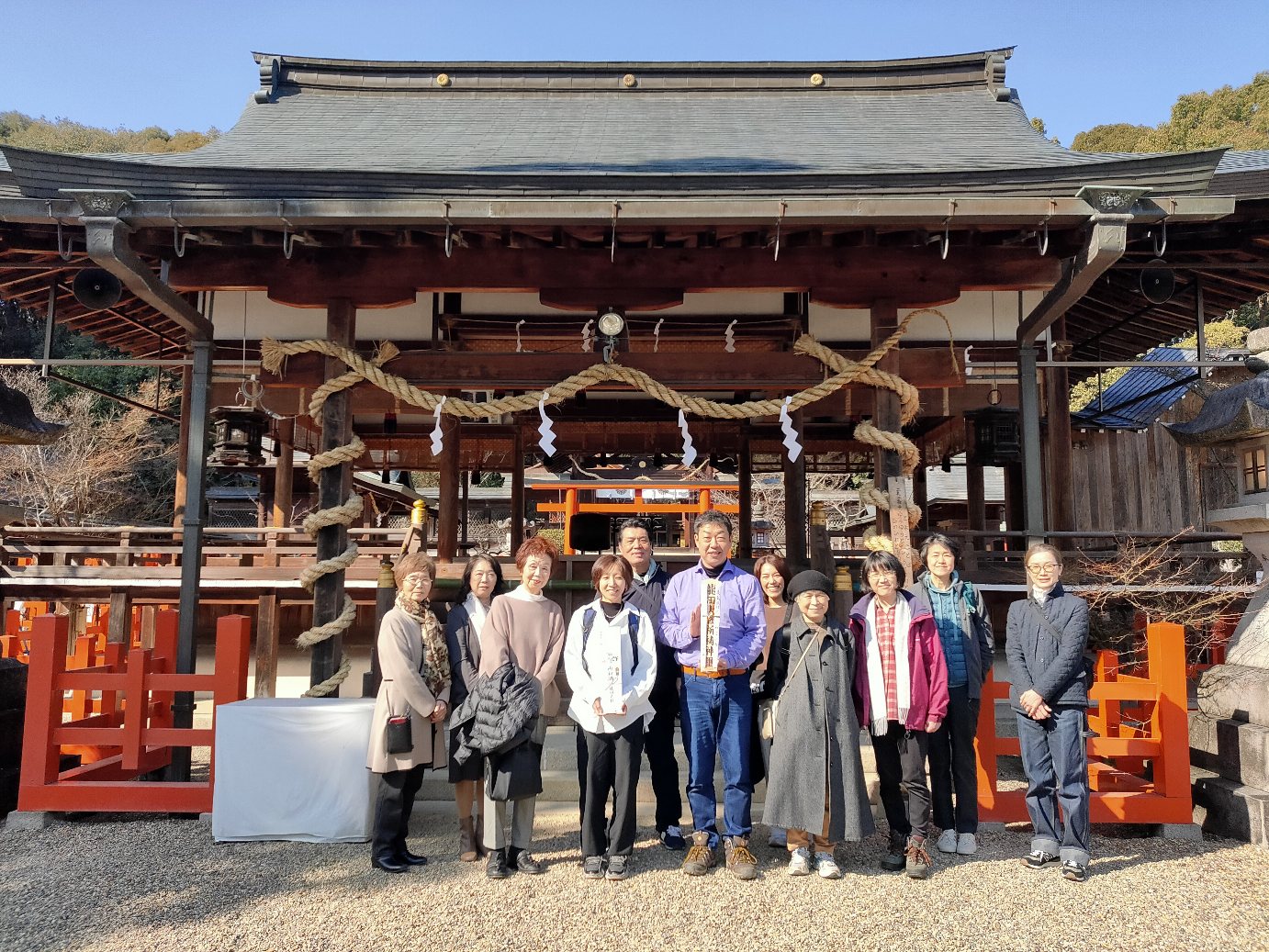 新春恒例！龍田大社さんでの新春ご祈祷会のご案内