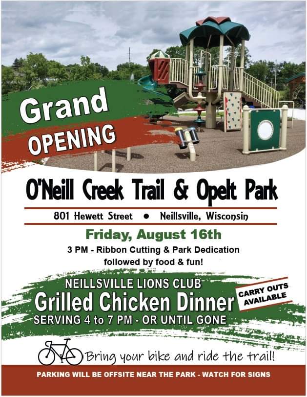 Grand Opening O'Neill Creek Trail Opelt Park
