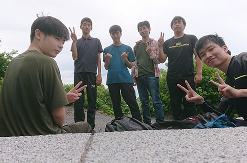 ベンチャー　大山登山