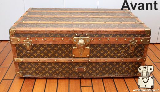 Malle cabine ancienne LV 1920