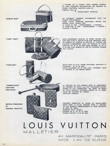 malletier publicité ancienne hermes 