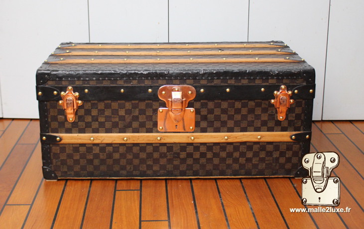 serrure cuivre malle louis Vuitton